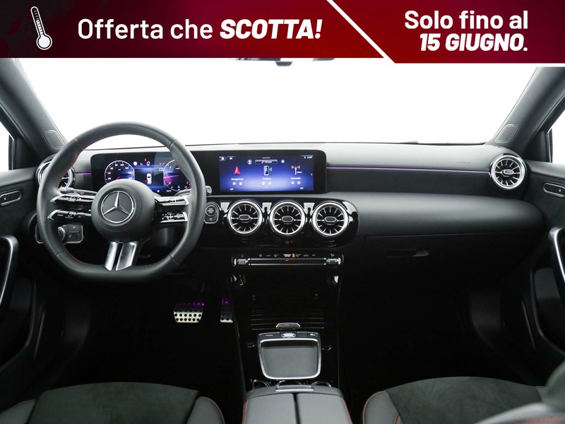 Mercedes Classe A 180 d amg line advanced plus auto diesel nero
