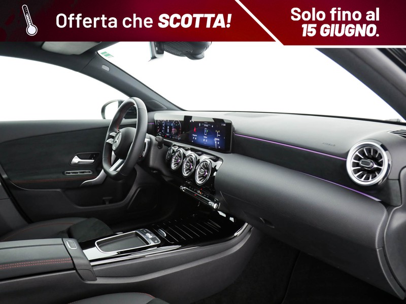 Mercedes Classe A 180 d amg line advanced plus auto diesel nero