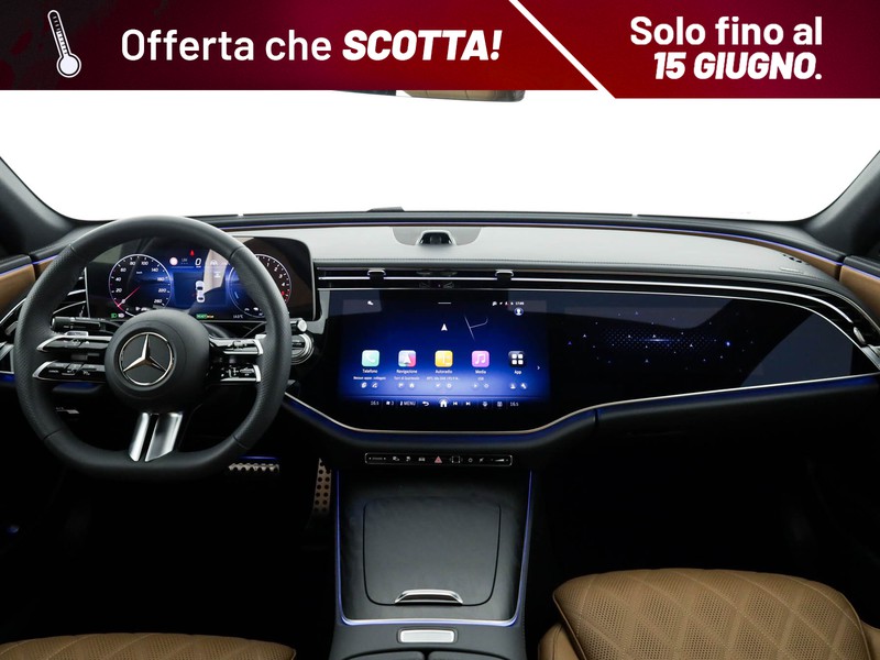 Mercedes Classe E Berlina 300 de phev amg line advanced plus 4matic auto ibrido argento