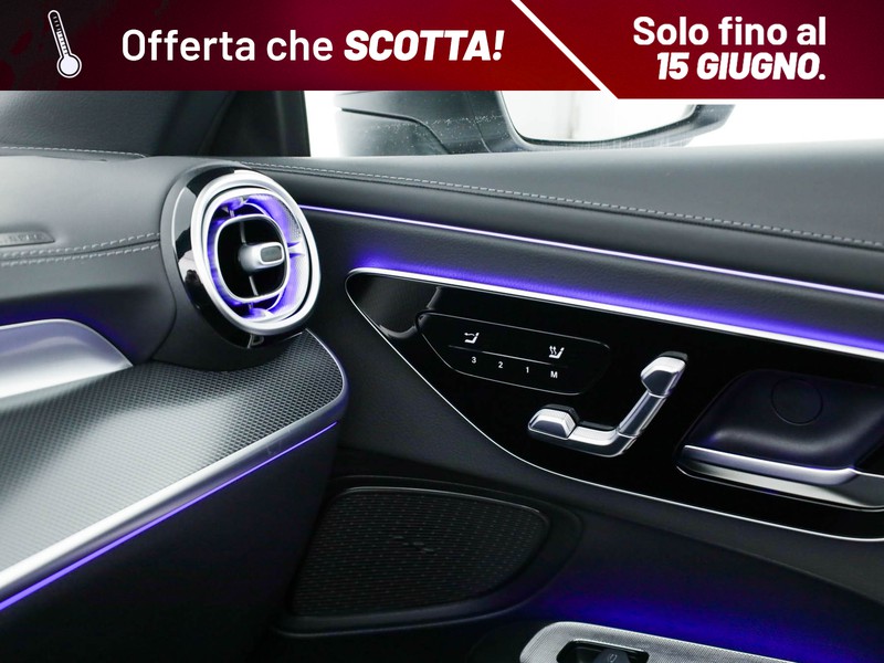 Mercedes CLE cabrio 200 amg line advanced plus auto ibrido blu/azzurro