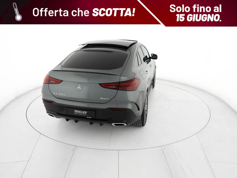 Mercedes GLE Coupè gle coupe 300 d amg line premium 4matic auto ibrido argento