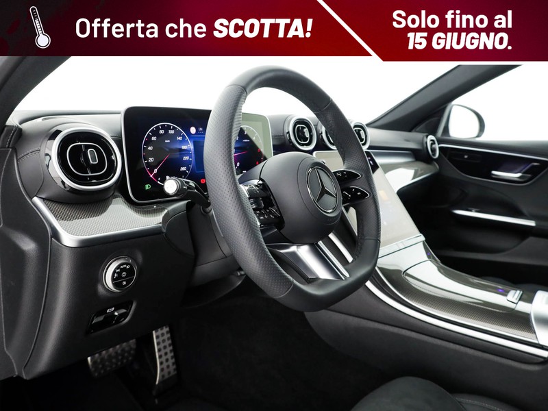 Mercedes Classe C Berlina 220 d mhev amg line advanced 200cv auto ibrido grigio