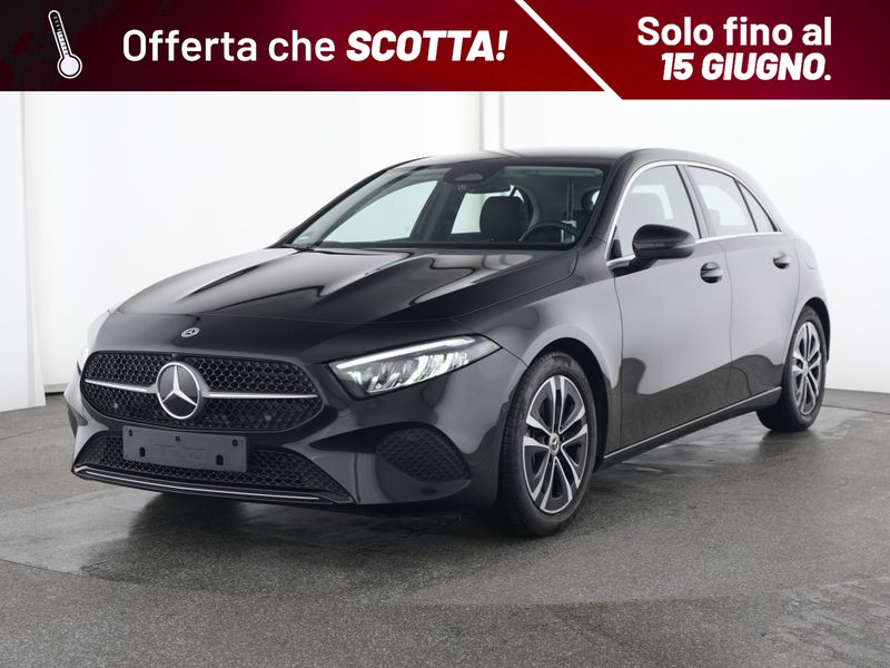 Mercedes Classe A 180 d progressive advanced auto diesel nero