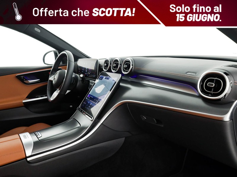 Mercedes Classe C SW sw all-terrain 220 d mhev premium 4matic auto ibrido argento