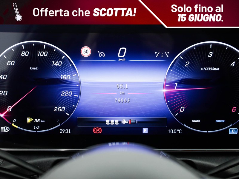Mercedes Classe C SW sw all-terrain 220 d mhev premium 4matic auto ibrido argento