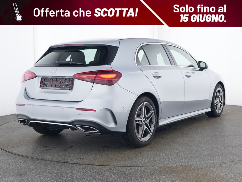 Mercedes Classe A 200 d amg line advanced plus auto diesel argento