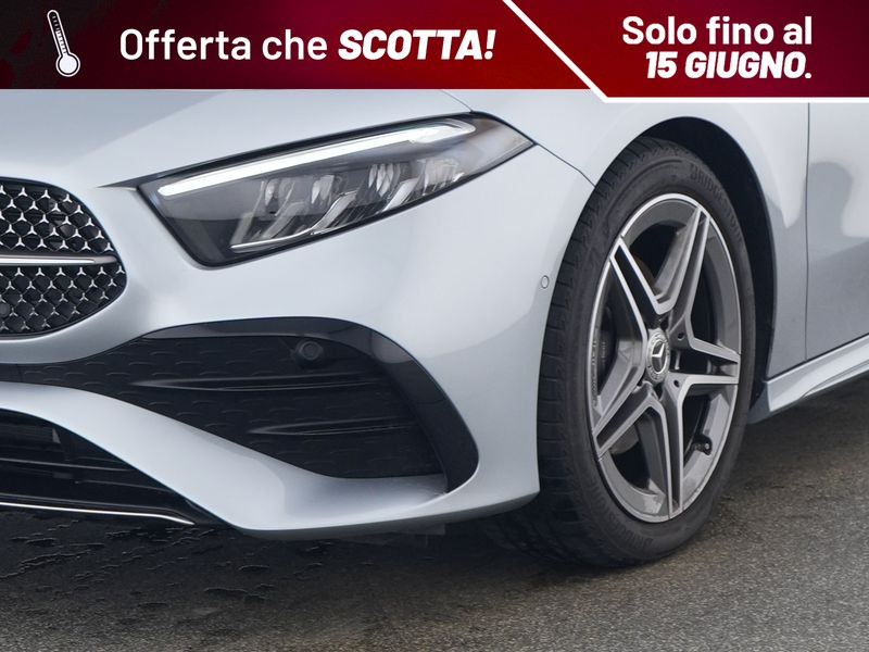 Mercedes Classe A 200 d amg line advanced plus auto diesel argento