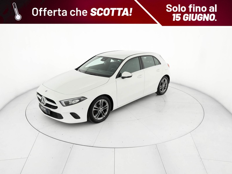 Mercedes Classe A 180 d sport auto diesel bianco