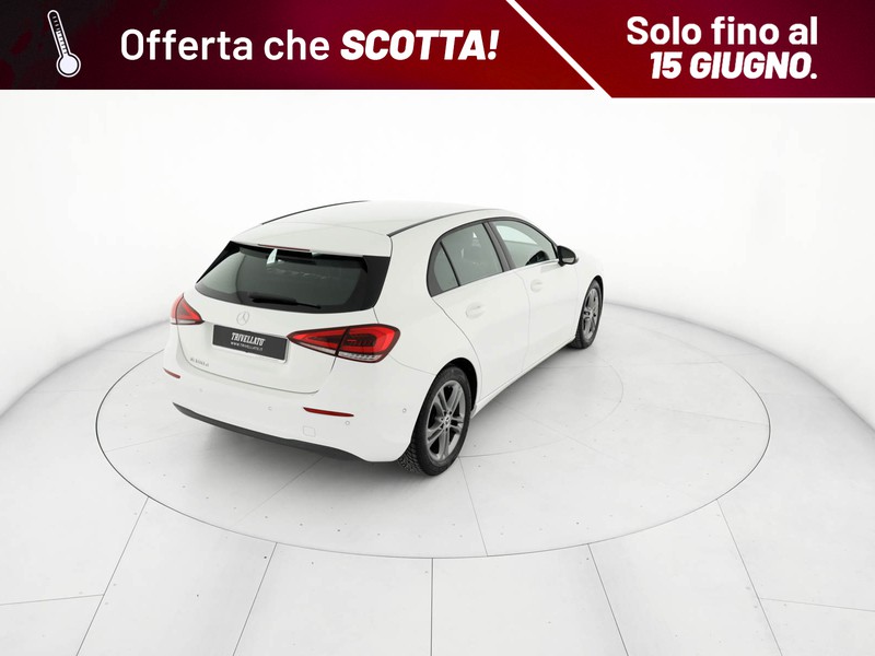 Mercedes Classe A 180 d sport auto diesel bianco