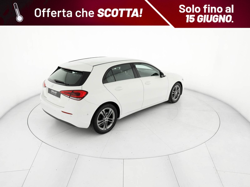 Mercedes Classe A 180 d sport auto diesel bianco