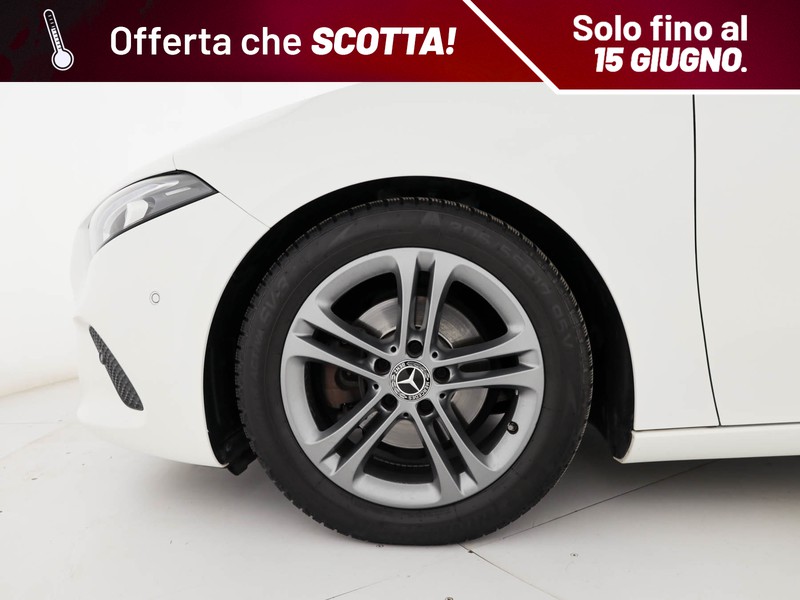 Mercedes Classe A 180 d sport auto diesel bianco