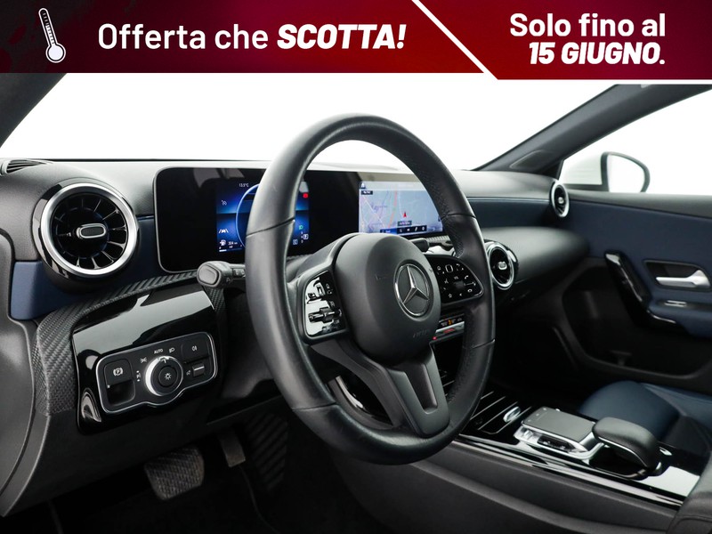Mercedes Classe A 180 d sport auto diesel bianco
