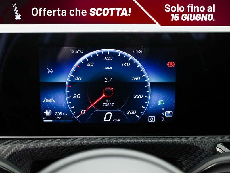 Mercedes Classe A 180 d sport auto diesel bianco