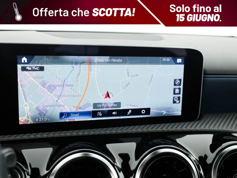 Mercedes Classe A 180 d sport auto diesel bianco