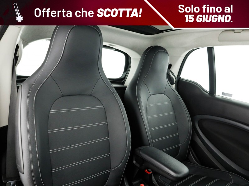 Smart Fortwo eq prime 22kw elettrica blu/azzurro