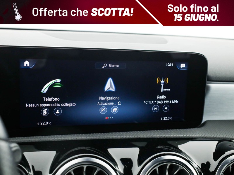 Mercedes Classe A 250 e phev (eq-power) premium auto ibrido grigio