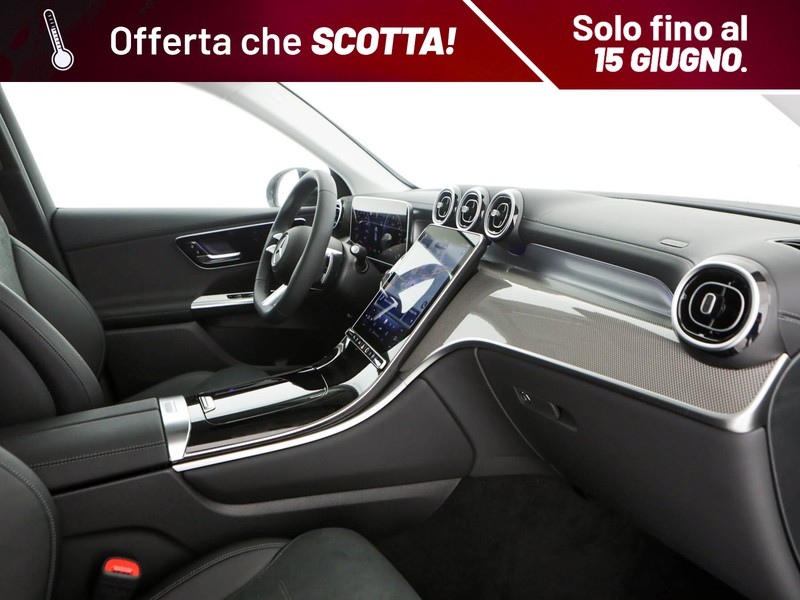 Mercedes GLC 300 de phev advanced plus 4matic auto ibrido argento