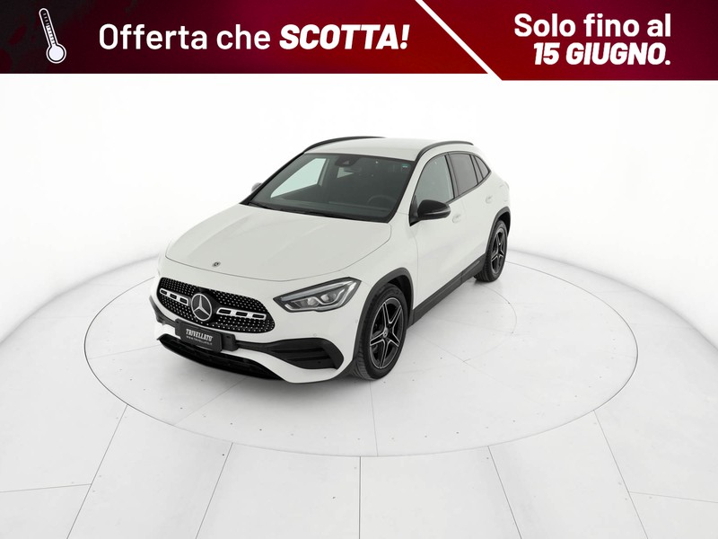 Mercedes GLA 180 d premium auto diesel bianco