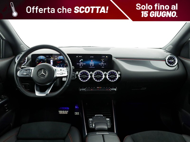 Mercedes GLA 180 d premium auto diesel bianco