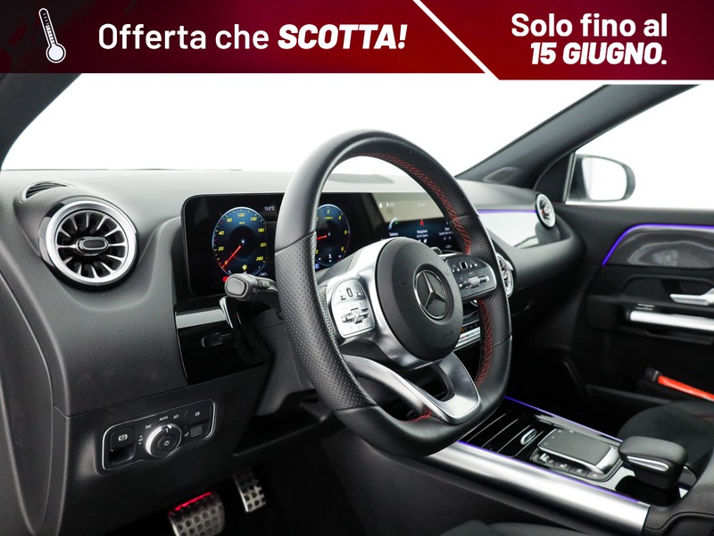 Mercedes GLA 180 d premium auto diesel bianco