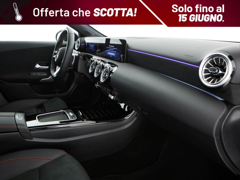 Mercedes Classe A 180 d amg line advanced plus auto diesel nero