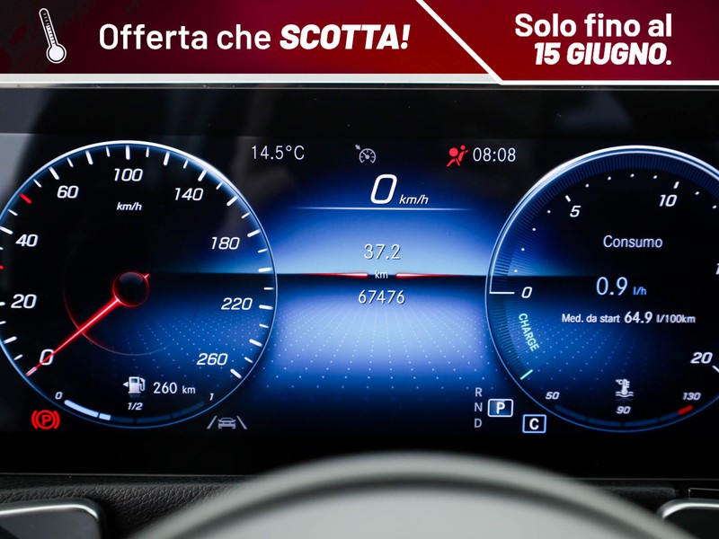 Mercedes GLB 180 d sport auto diesel grigio