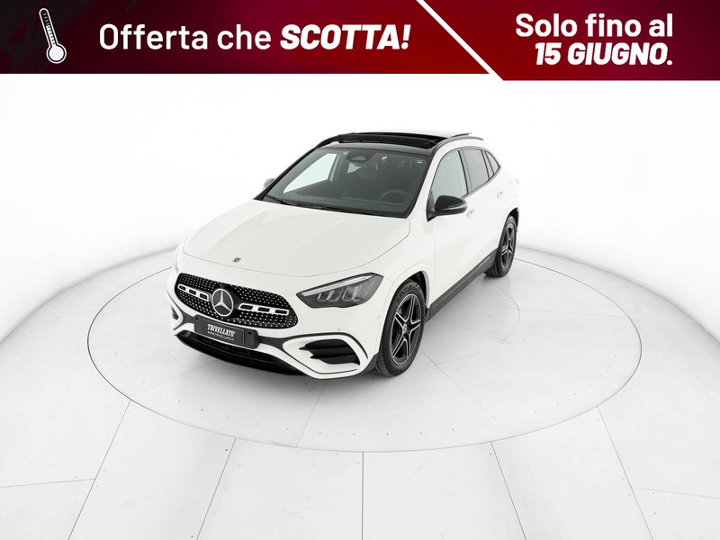 Mercedes GLA 180 d amg line advanced plus auto diesel bianco