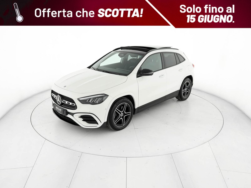 Mercedes GLA 180 d amg line advanced plus auto diesel bianco