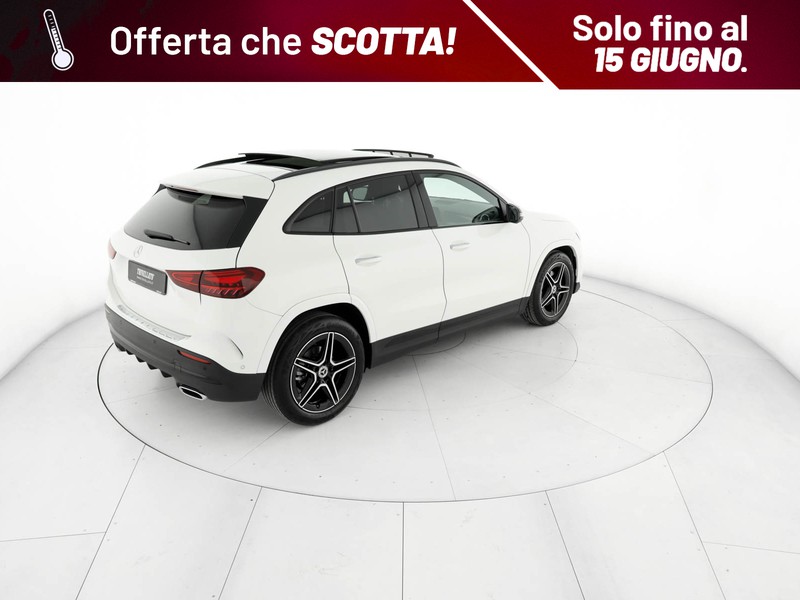 Mercedes GLA 180 d amg line advanced plus auto diesel bianco