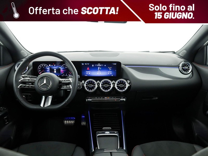 Mercedes GLA 180 d amg line advanced plus auto diesel bianco