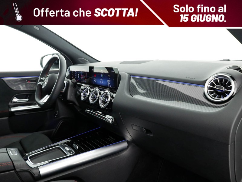 Mercedes GLA 180 d amg line advanced plus auto diesel bianco