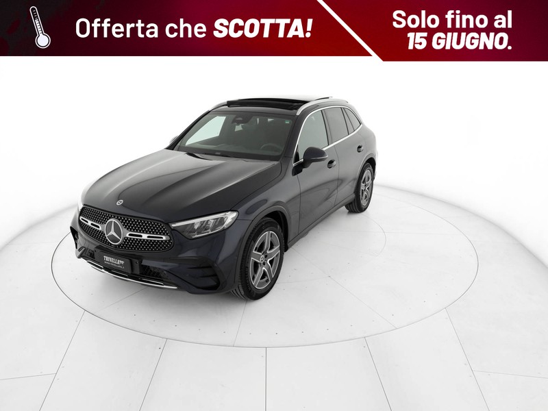 Mercedes GLC 220 d amg advanced plus 4matic auto ibrido blu/azzurro