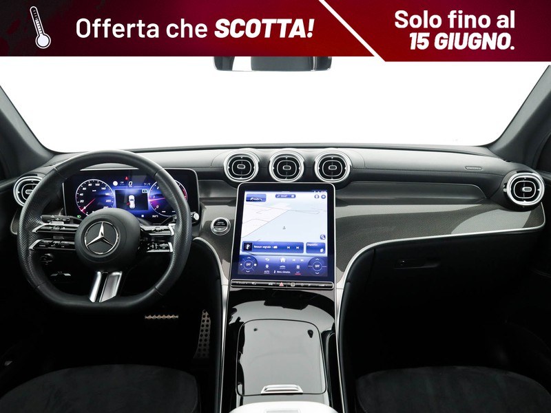 Mercedes GLC 220 d amg advanced plus 4matic auto ibrido blu/azzurro