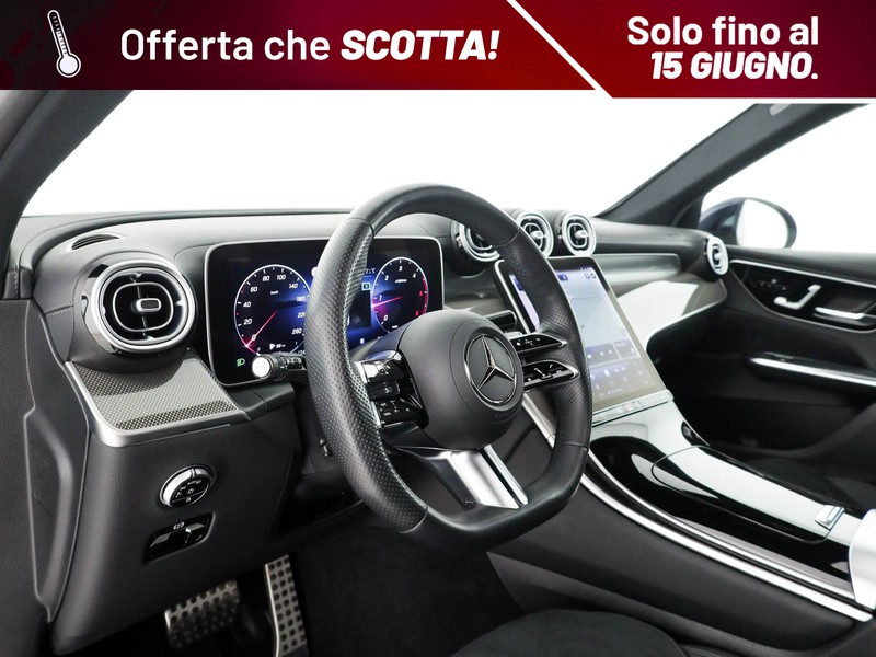 Mercedes GLC 220 d amg advanced plus 4matic auto ibrido blu/azzurro