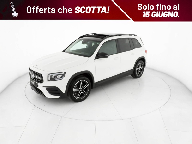 Mercedes GLB 200 d premium auto diesel bianco