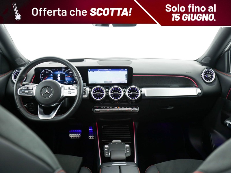 Mercedes GLB 200 d premium auto diesel bianco