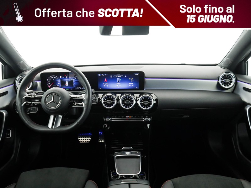 Mercedes Classe A 250 e phev amg line advanced plus auto ibrido nero