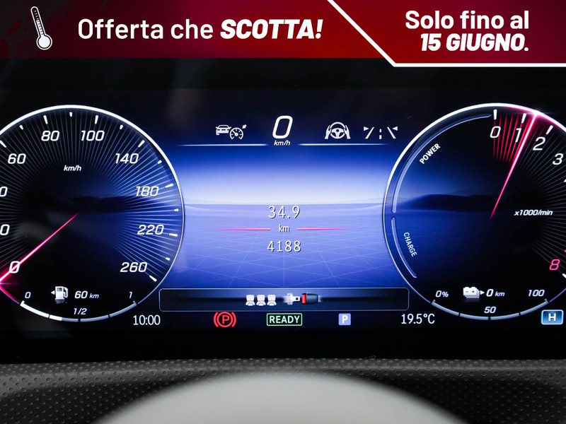 Mercedes Classe A 250 e phev amg line advanced plus auto ibrido nero