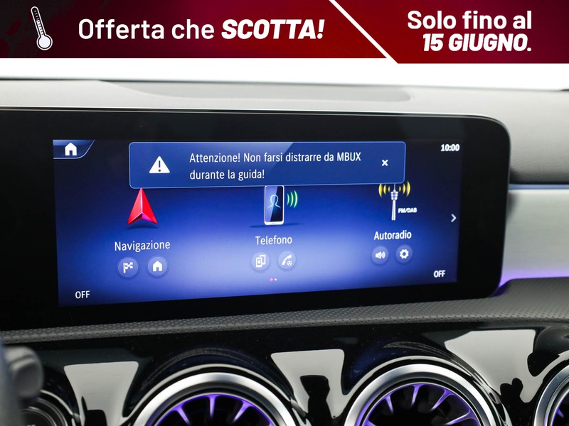 Mercedes Classe A 250 e phev amg line advanced plus auto ibrido nero