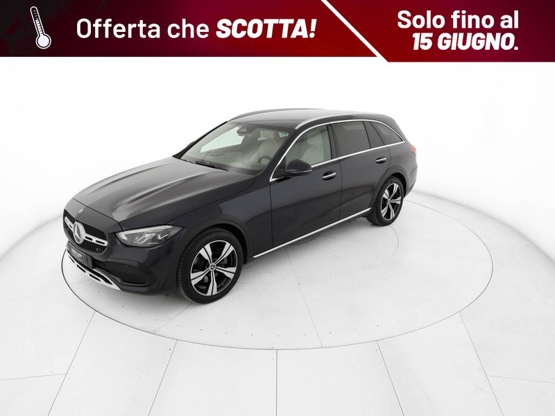 Mercedes Classe C SW sw all-terrain 220 d mhev premium plus 4matic auto ibrido blu/azzurro