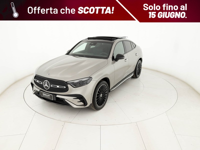 Mercedes GLC Coupè coupe 300 d amg line premium plus 4matic auto ibrido argento