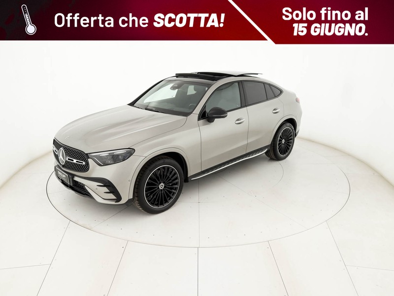 Mercedes GLC Coupè coupe 300 d amg line premium plus 4matic auto ibrido argento