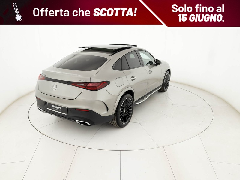 Mercedes GLC Coupè coupe 300 d amg line premium plus 4matic auto ibrido argento