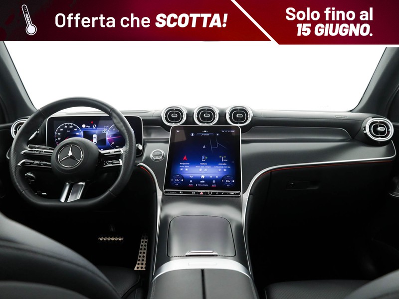 Mercedes GLC Coupè coupe 300 d amg line premium plus 4matic auto ibrido argento