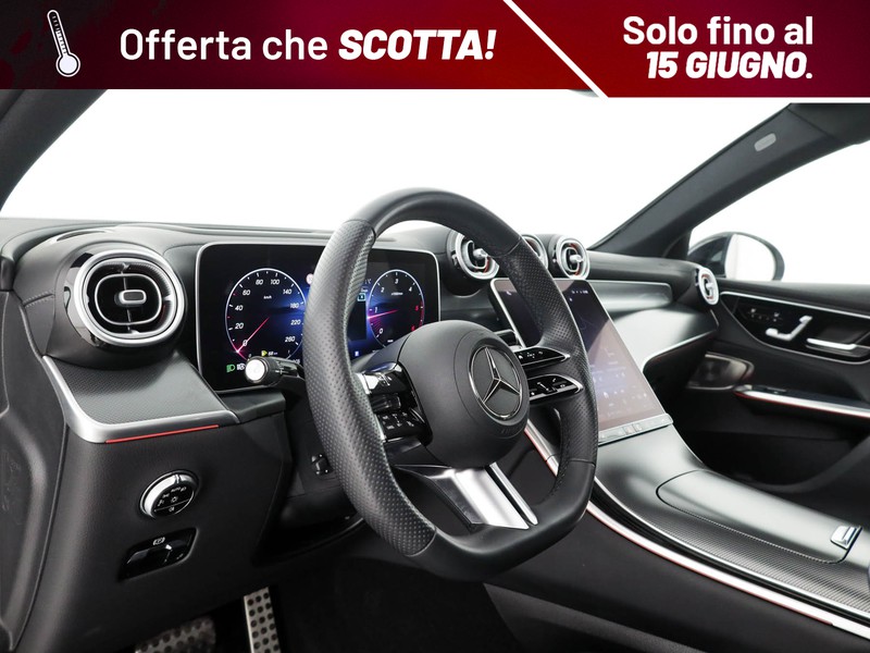 Mercedes GLC Coupè coupe 300 d amg line premium plus 4matic auto ibrido argento