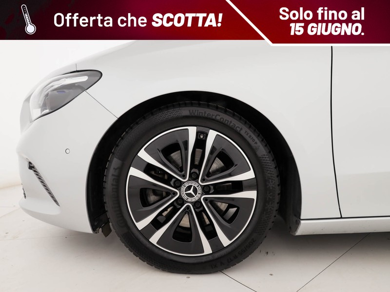 Mercedes Classe B 200 d progressive advanced plus auto diesel argento