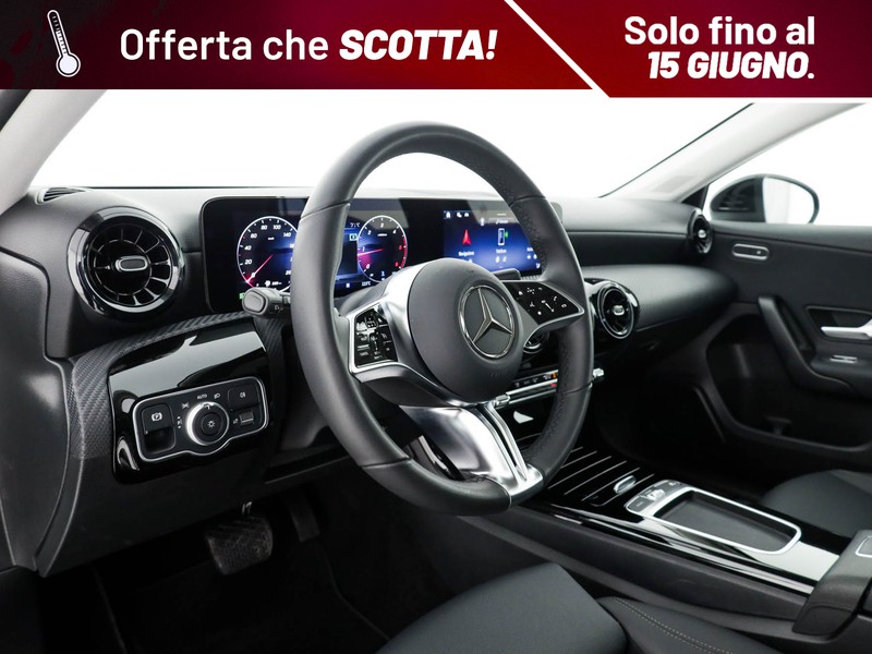 Mercedes Classe A 180 d advanced auto diesel nero