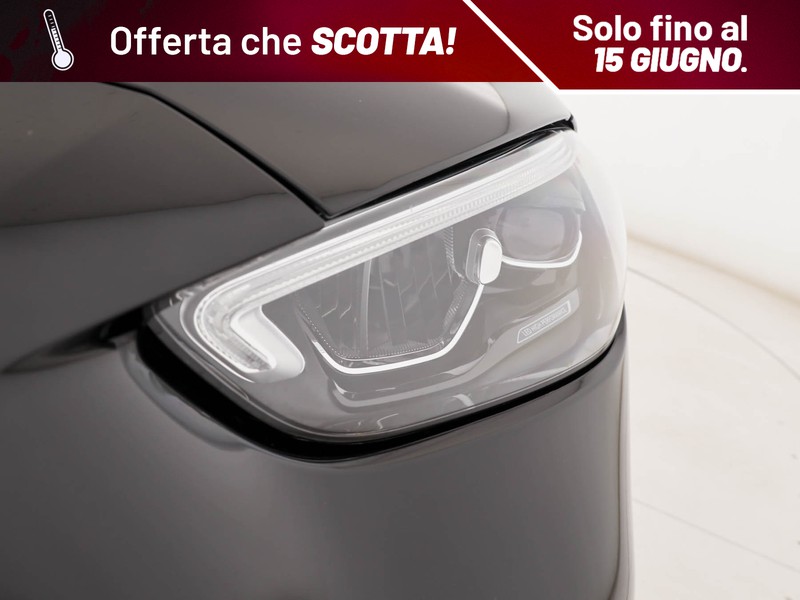 Mercedes Classe C SW sw 300 d mhev amg line advanced plus auto ibrido nero