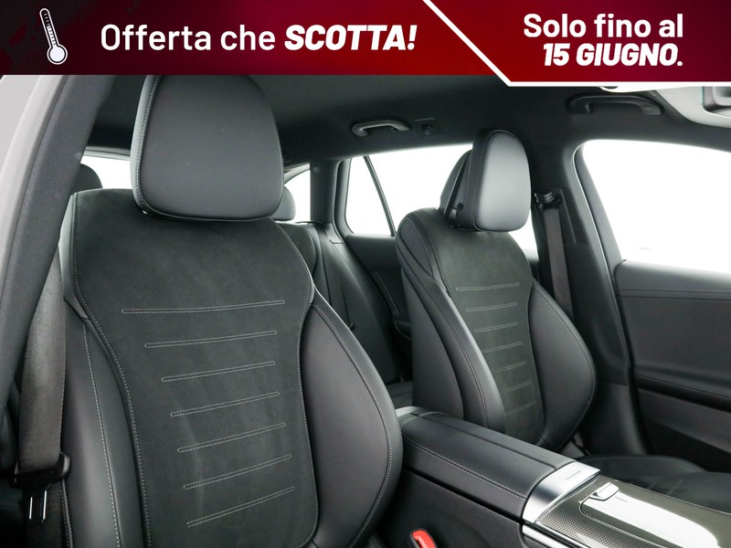 Mercedes Classe C SW sw 300 d mhev amg line advanced plus auto ibrido nero