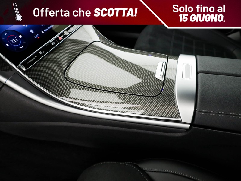 Mercedes Classe C SW sw 300 d mhev amg line advanced plus auto ibrido nero